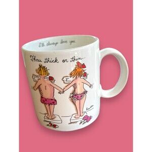 1987 Applause Thru Thick Or Thin I’ll Always Love You Heather Harms Coffee Mug